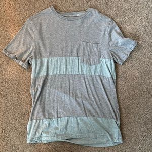 Goodfellow Brand new shirt grey turquoise